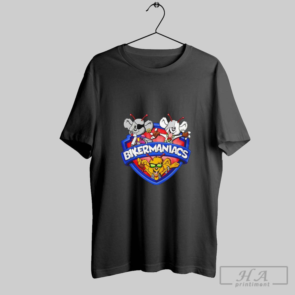 Official Bikermaniacs Cartoon Logo