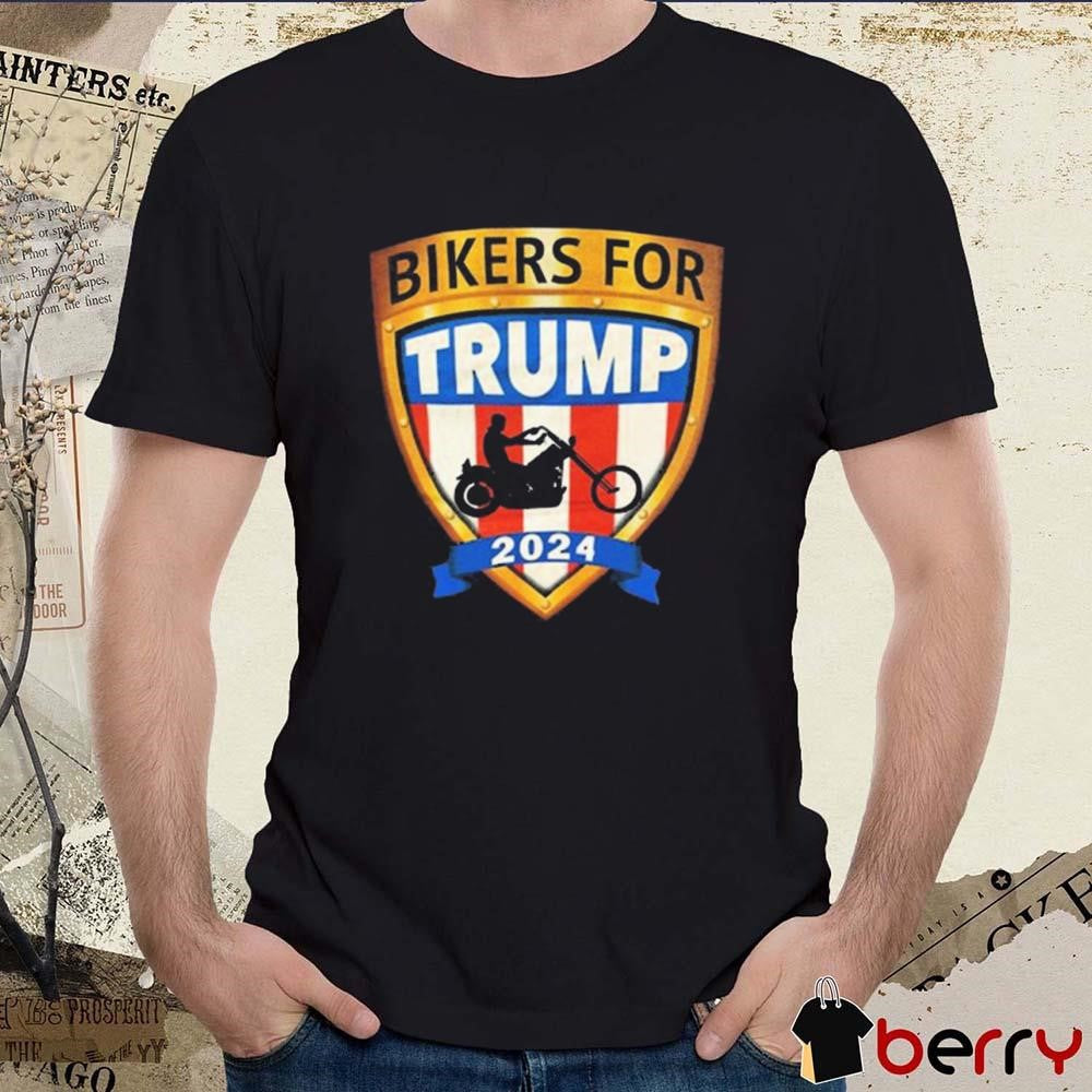 Bikers For Donald Trump 2024 Vintage t-shirt