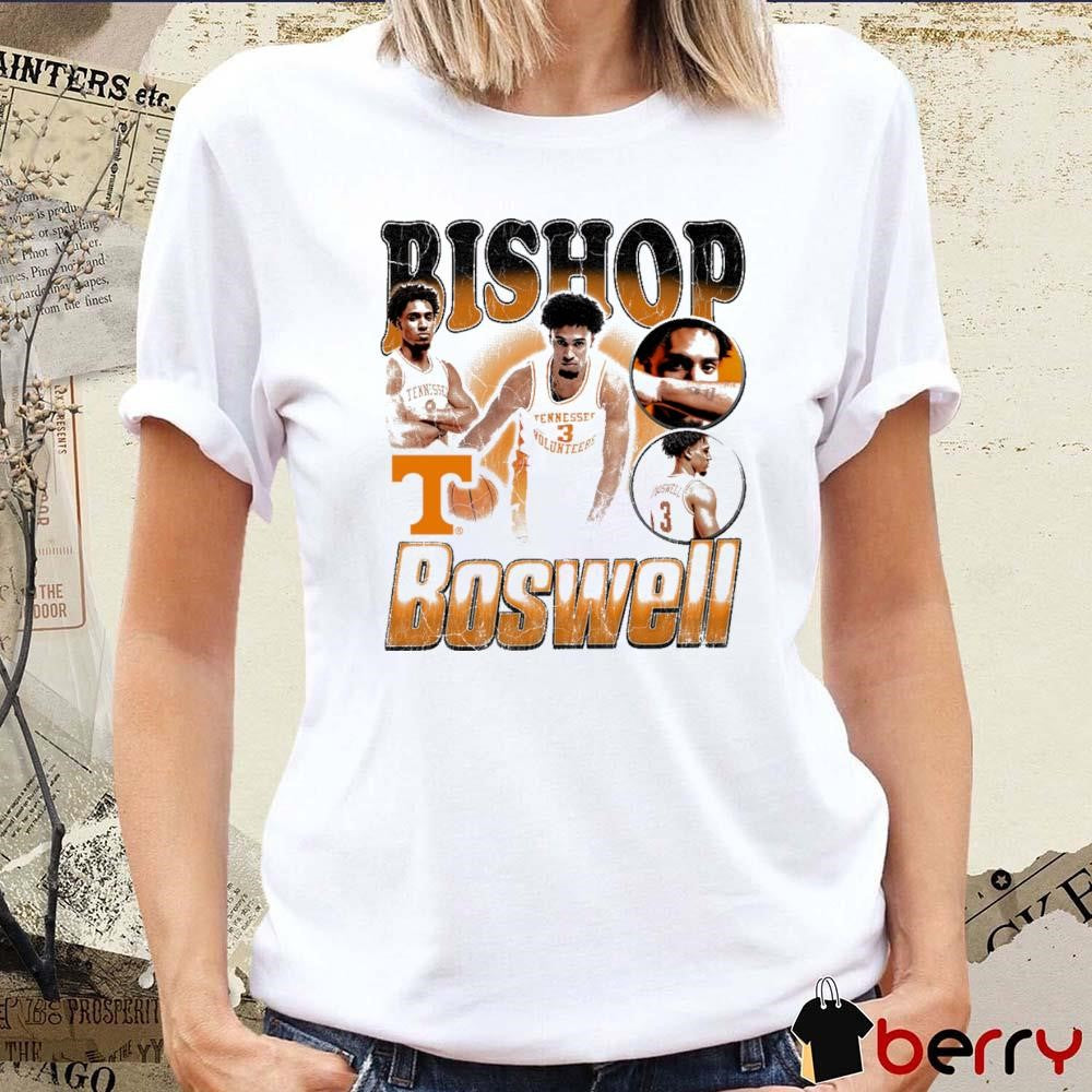 Bishop Boswell Tennessee Vols Basketball 90s Graphic t-shirt