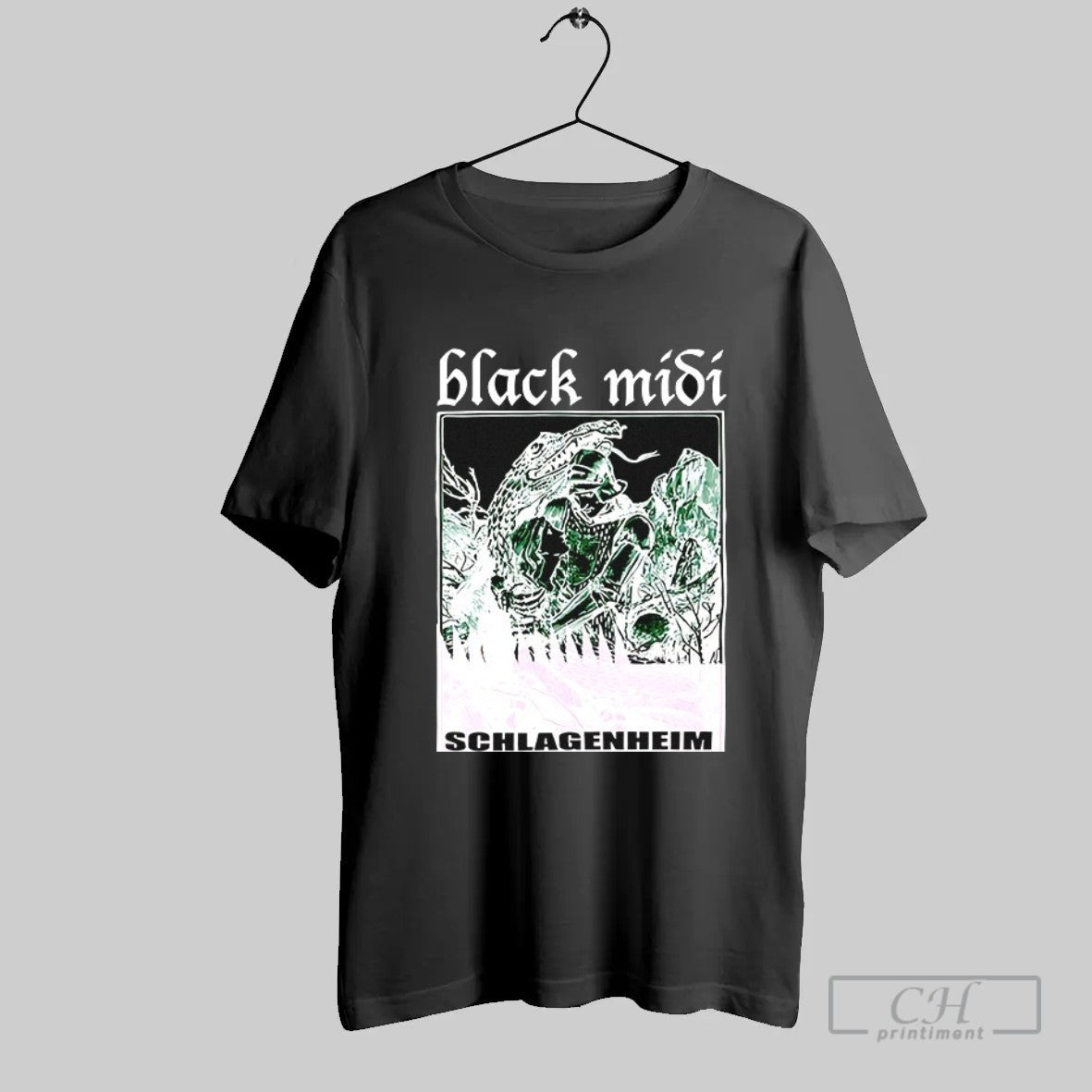 Official Black Midi Schlagenheim T Shirt
