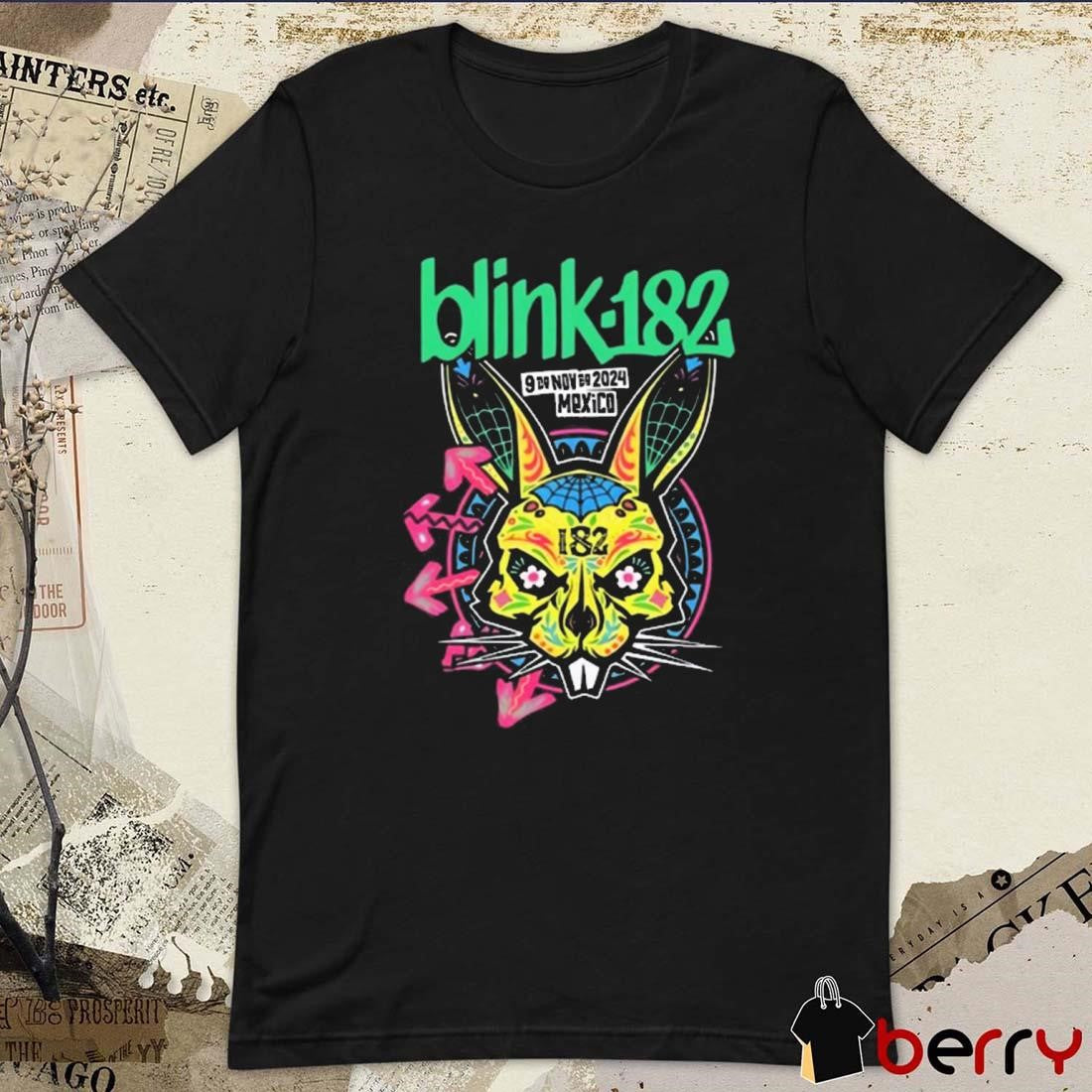 Blink 182 Nov 9 2024 Estadio GNP Seguros in Mexico City t-shirt