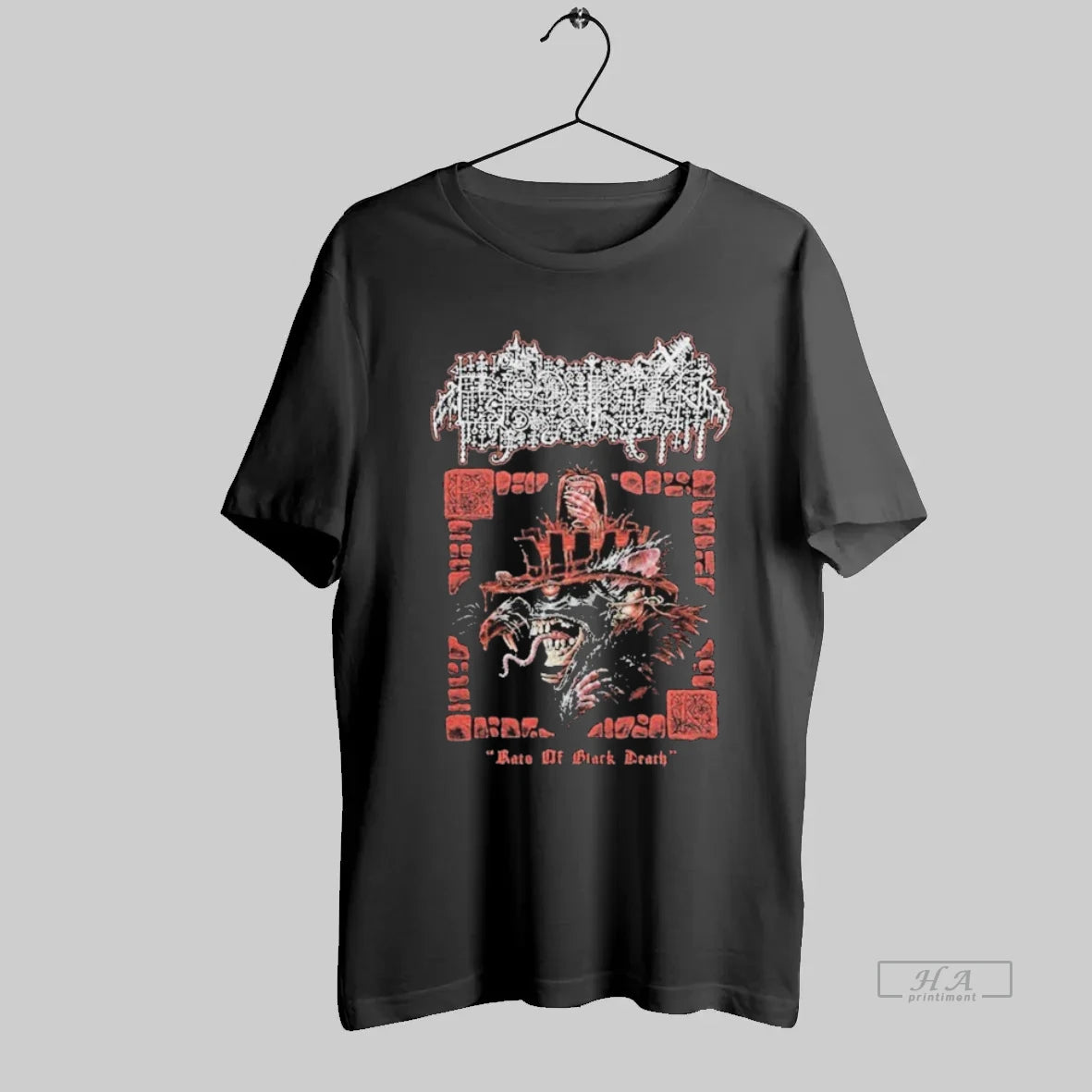 Official Bloody Keep Rats Of Black Death