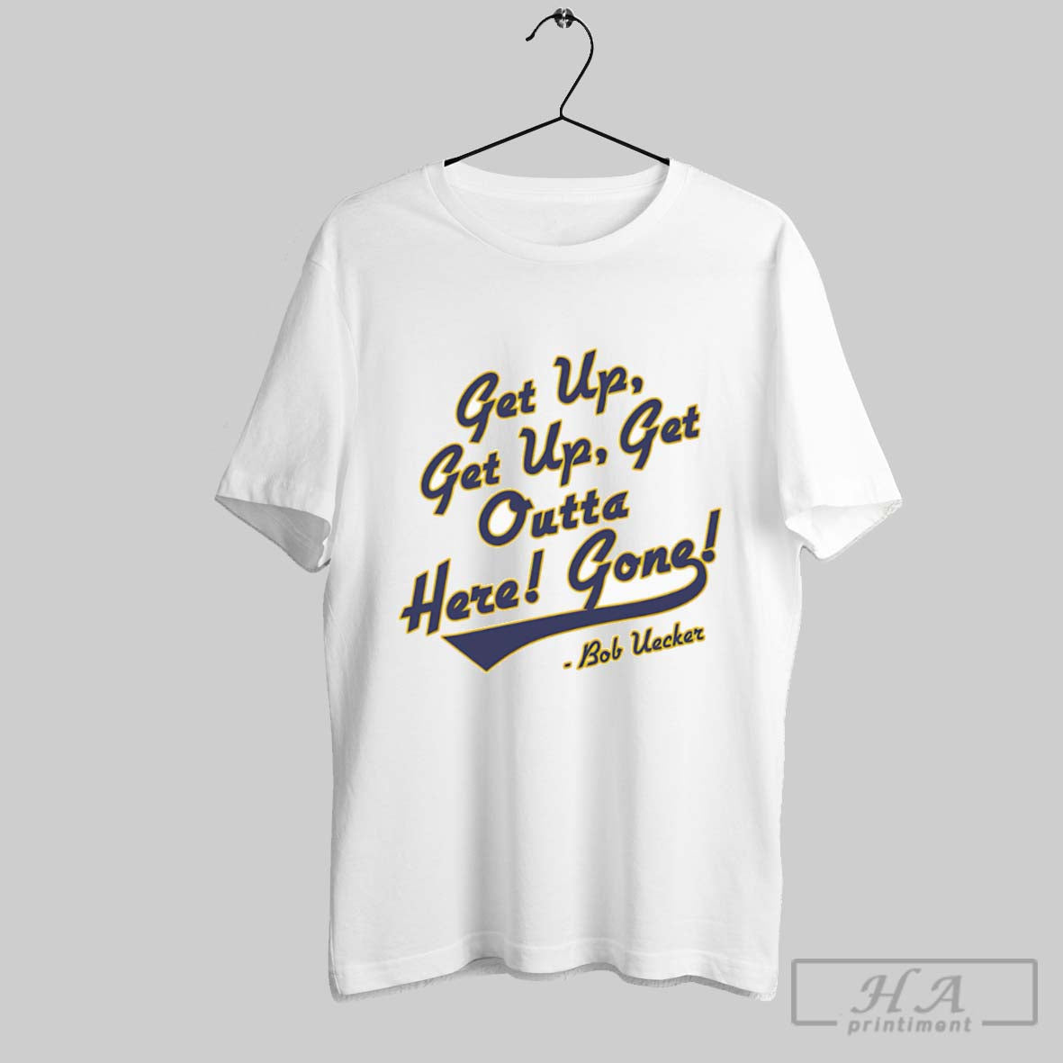 Official Bob Uecker Get Up Get Up