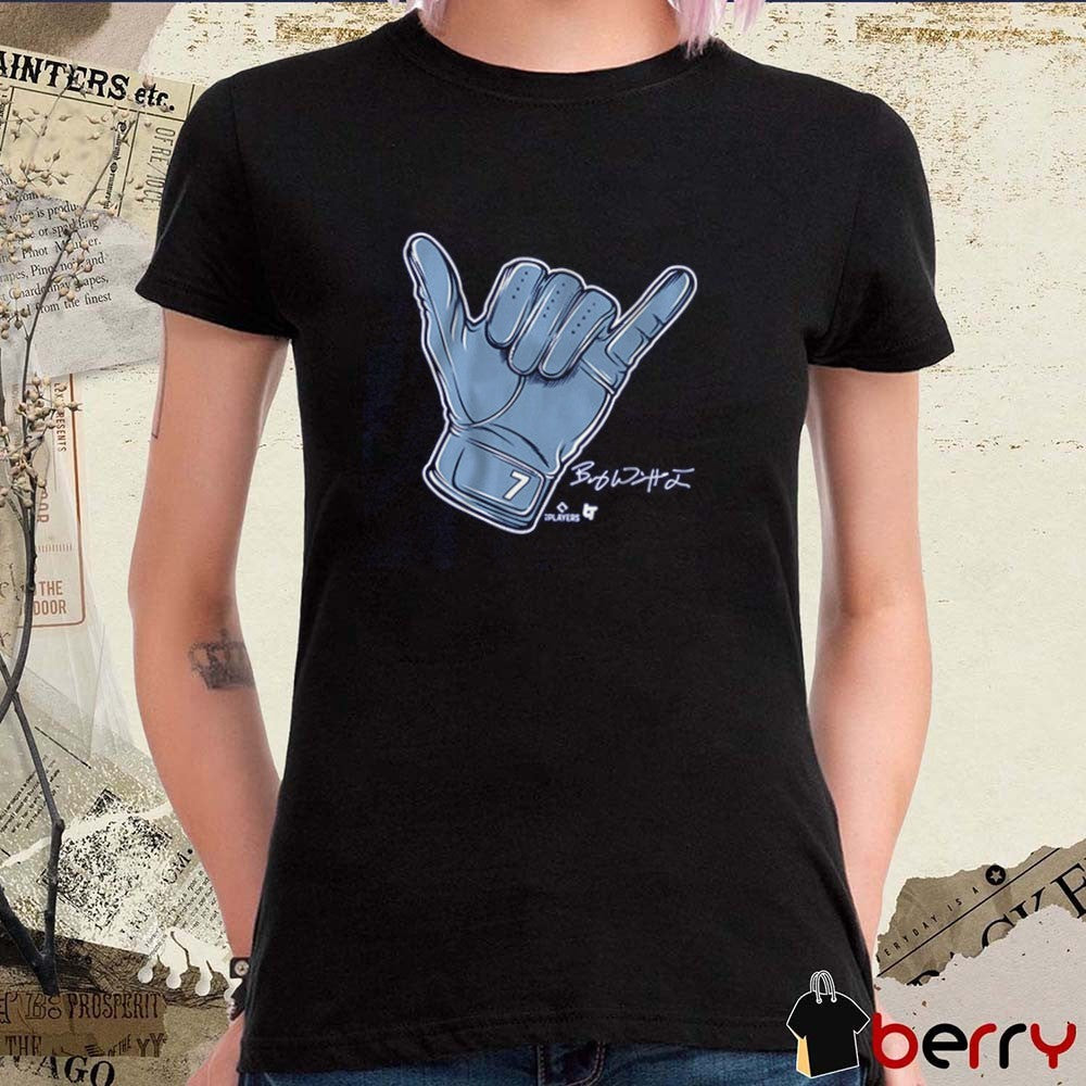 Bobby Witt Jr. Hang Loose Kansas City Royals MLB Signature t-shirt