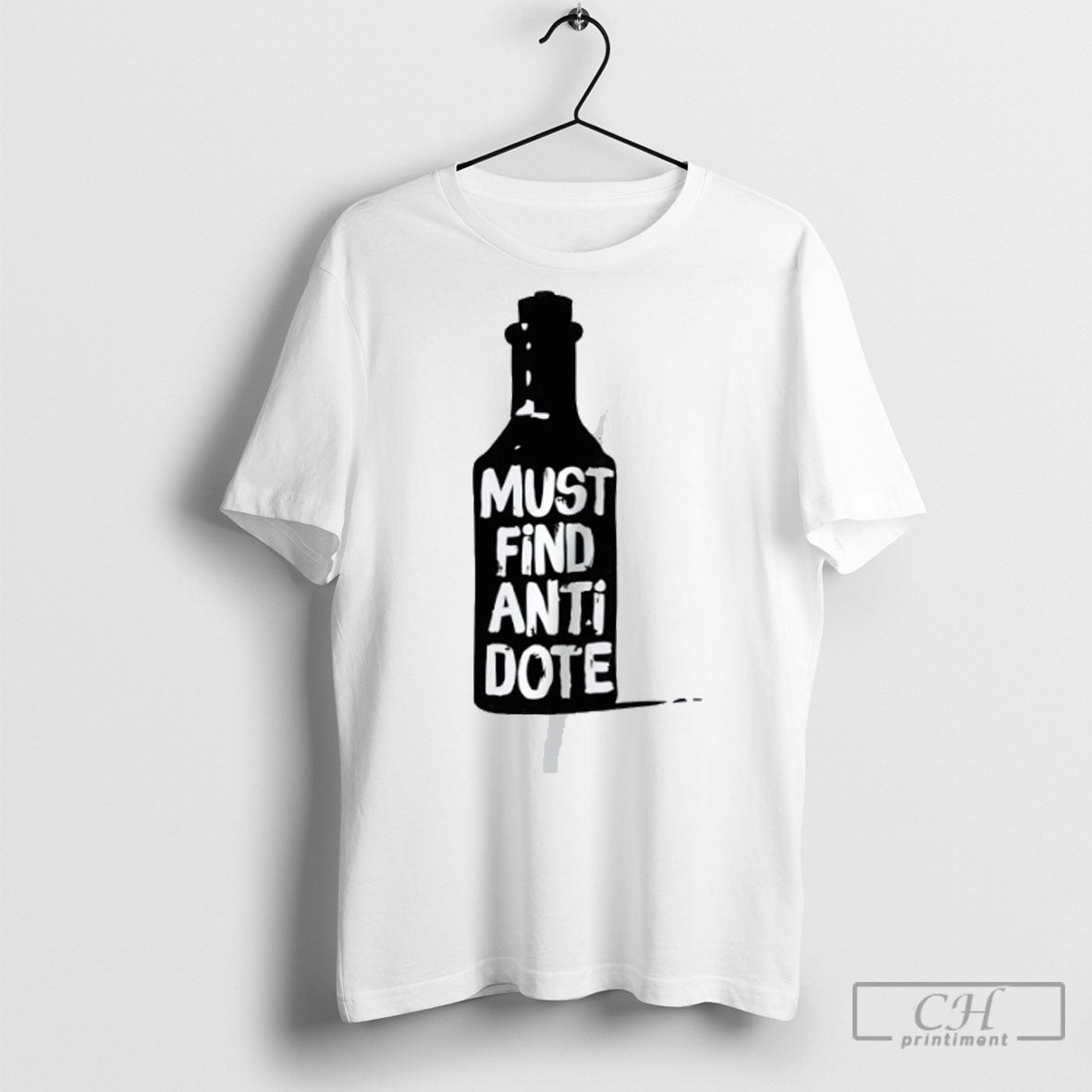 Official Bottle Must Find Antidote Sweater
