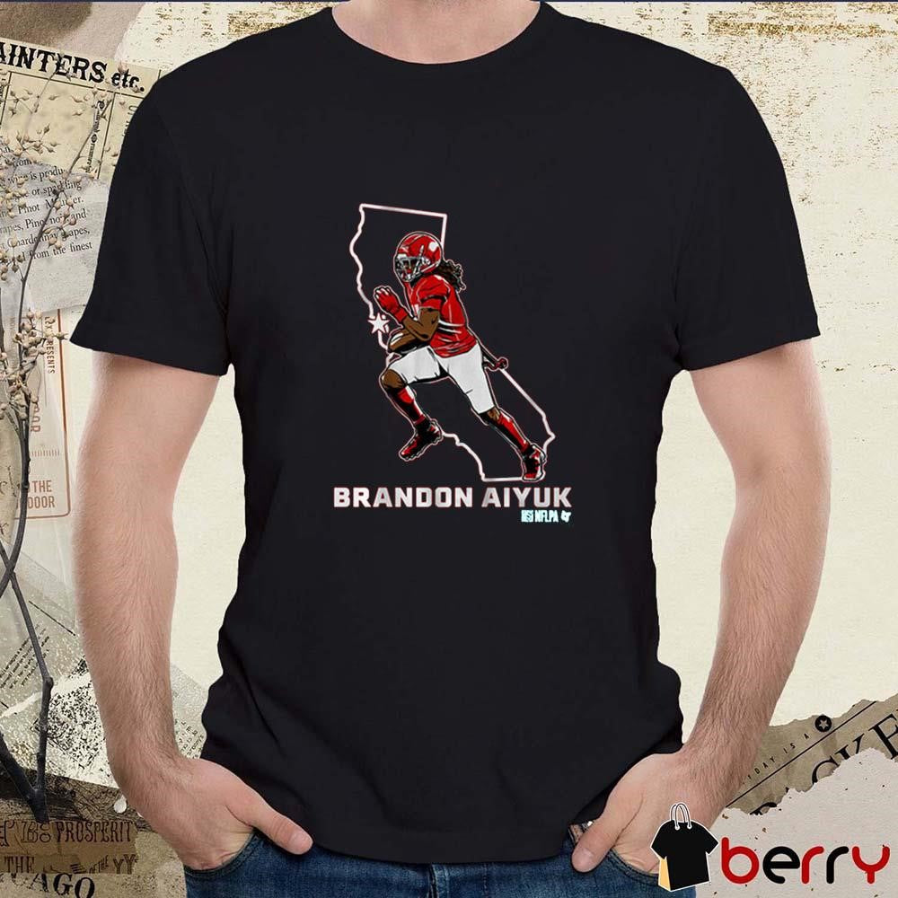Brandon Aiyuk State Star San Francisco 49ers t-shirt