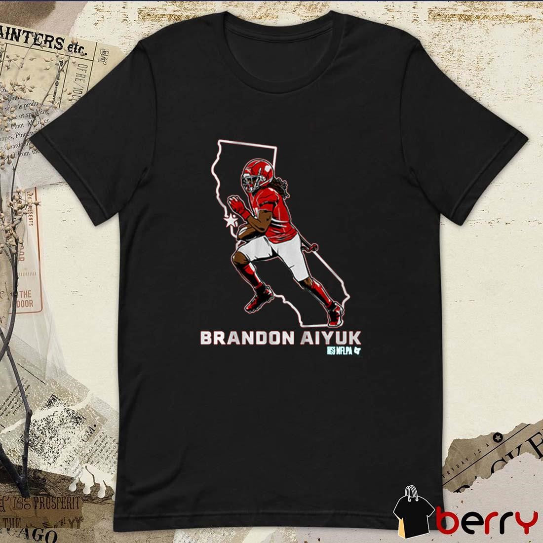 Brandon Aiyuk State Star San Francisco 49ers t-shirt