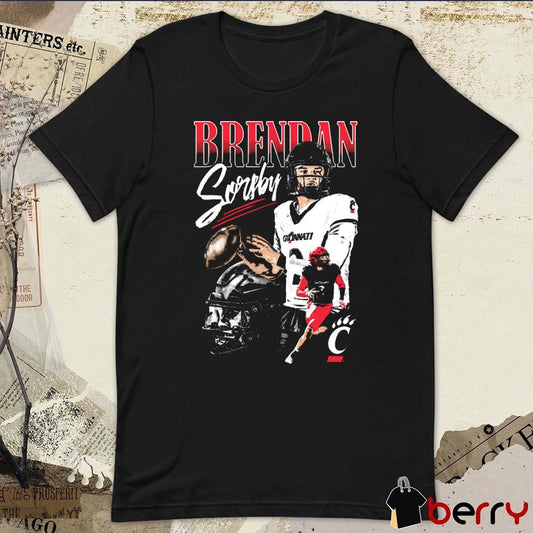 Brendan Sorsby Classic Cat Cincinnati Bearcats NCAA Graphic t-shirt