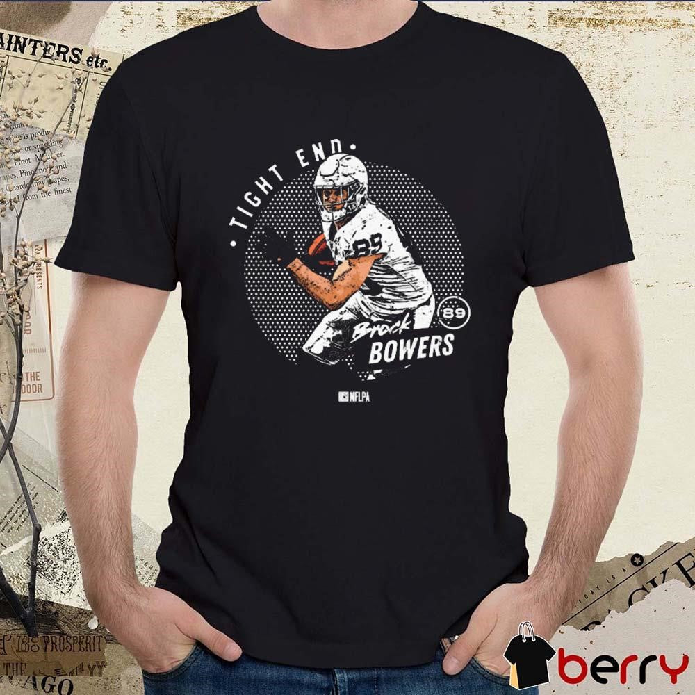 Brock Bowers Las Vegas Raiders NFL Tight End Dots t-shirt