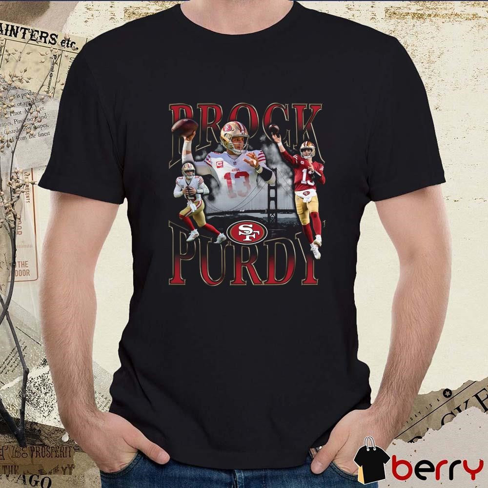 Brock Purdy San Francisco 49ers Notorious Player Graphic NFL t-shirt
