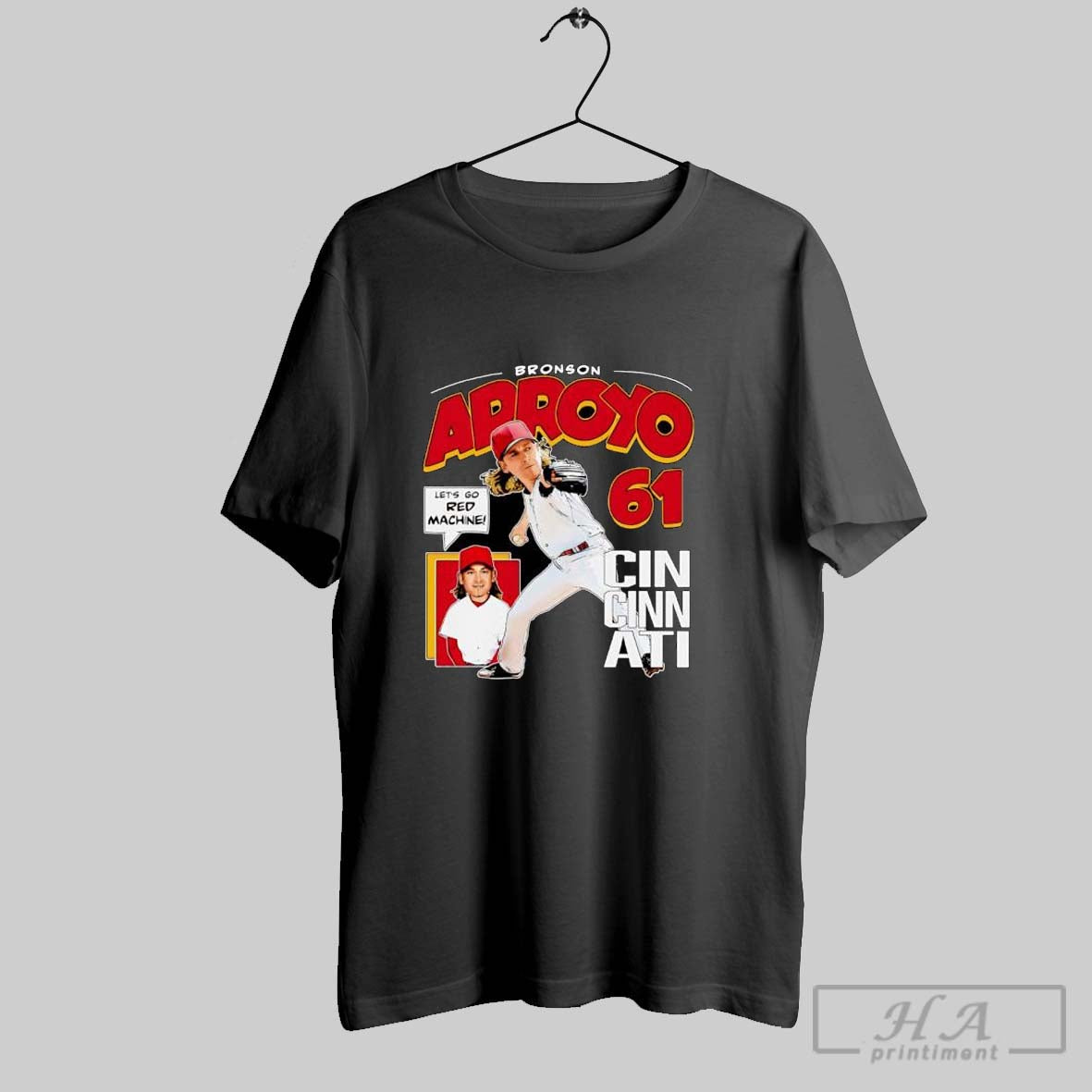 Official Bronson Arroyo Cincinnati Comic 61
