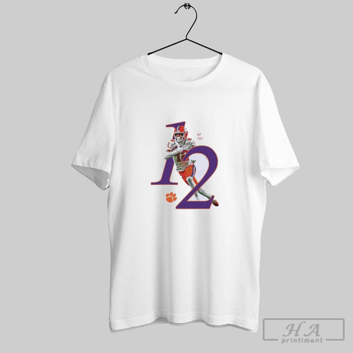 Official Bryant Wesco Clemson Tigers 12 Series Nil