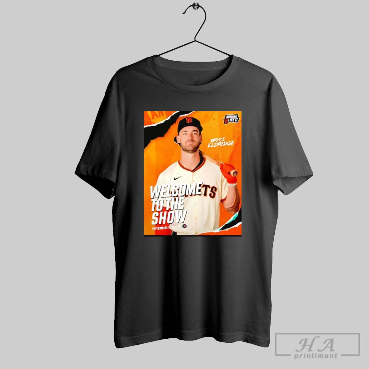 Official Bryce Eldridge Welcome To The Show Sf Giants