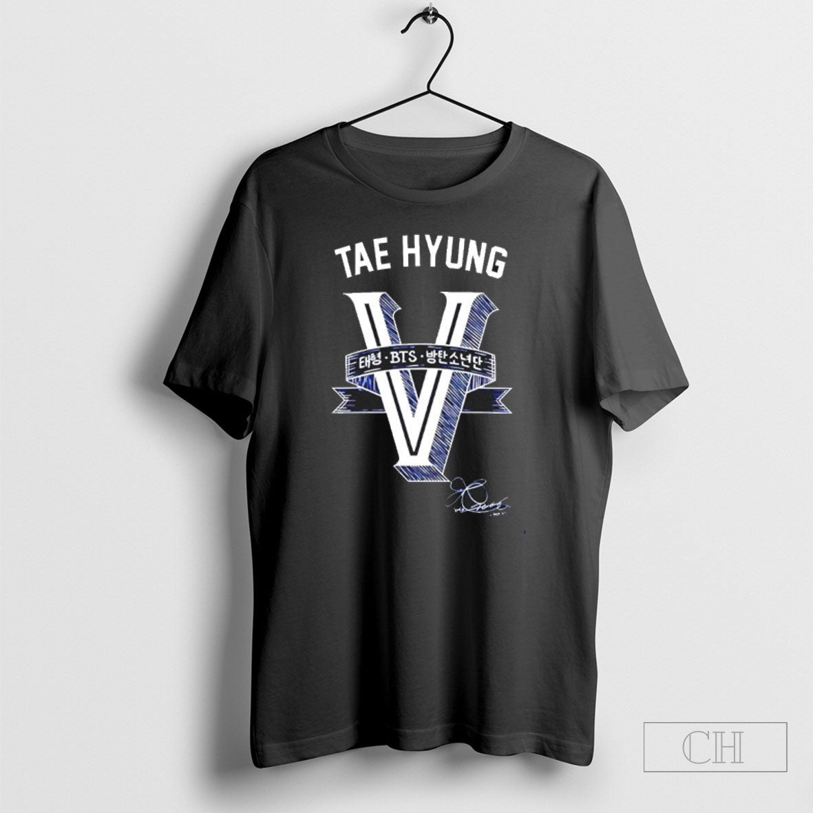 Official Bts V Tae Hyung Los Angeles Dodgers Signature Sweater