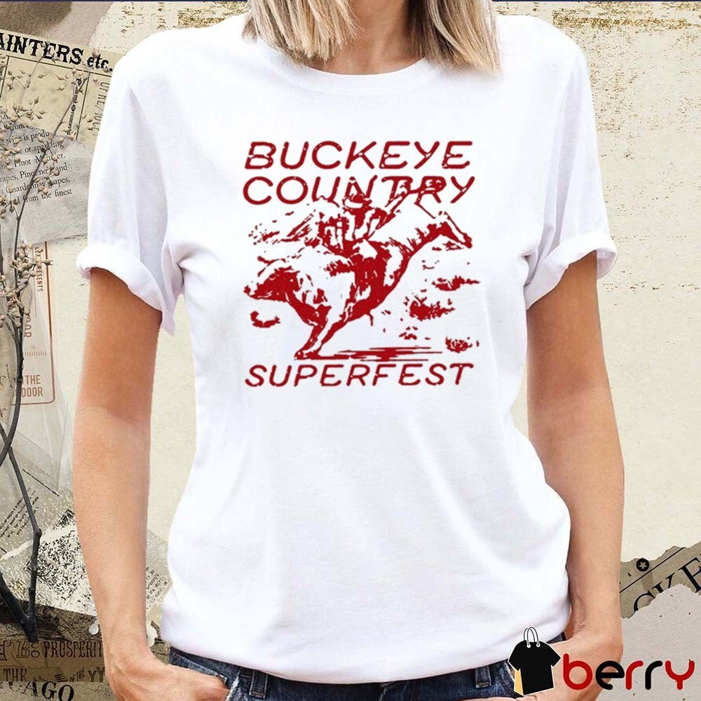 Buckeye Country Superfest June 13 2026 Columbus t-shirt