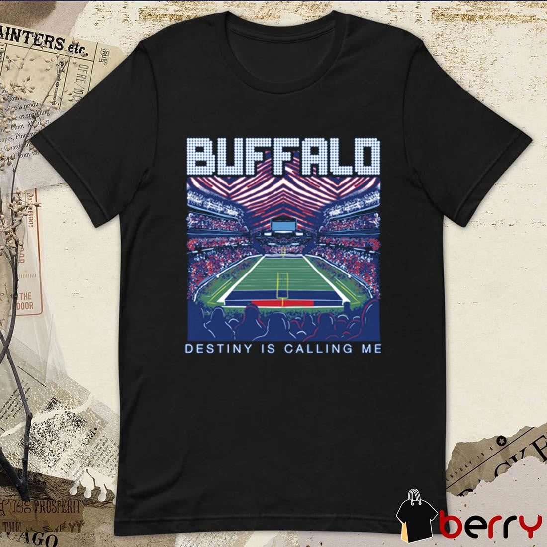 Buffalo Bills Destiny Is Calling Me Stadium t-shirt