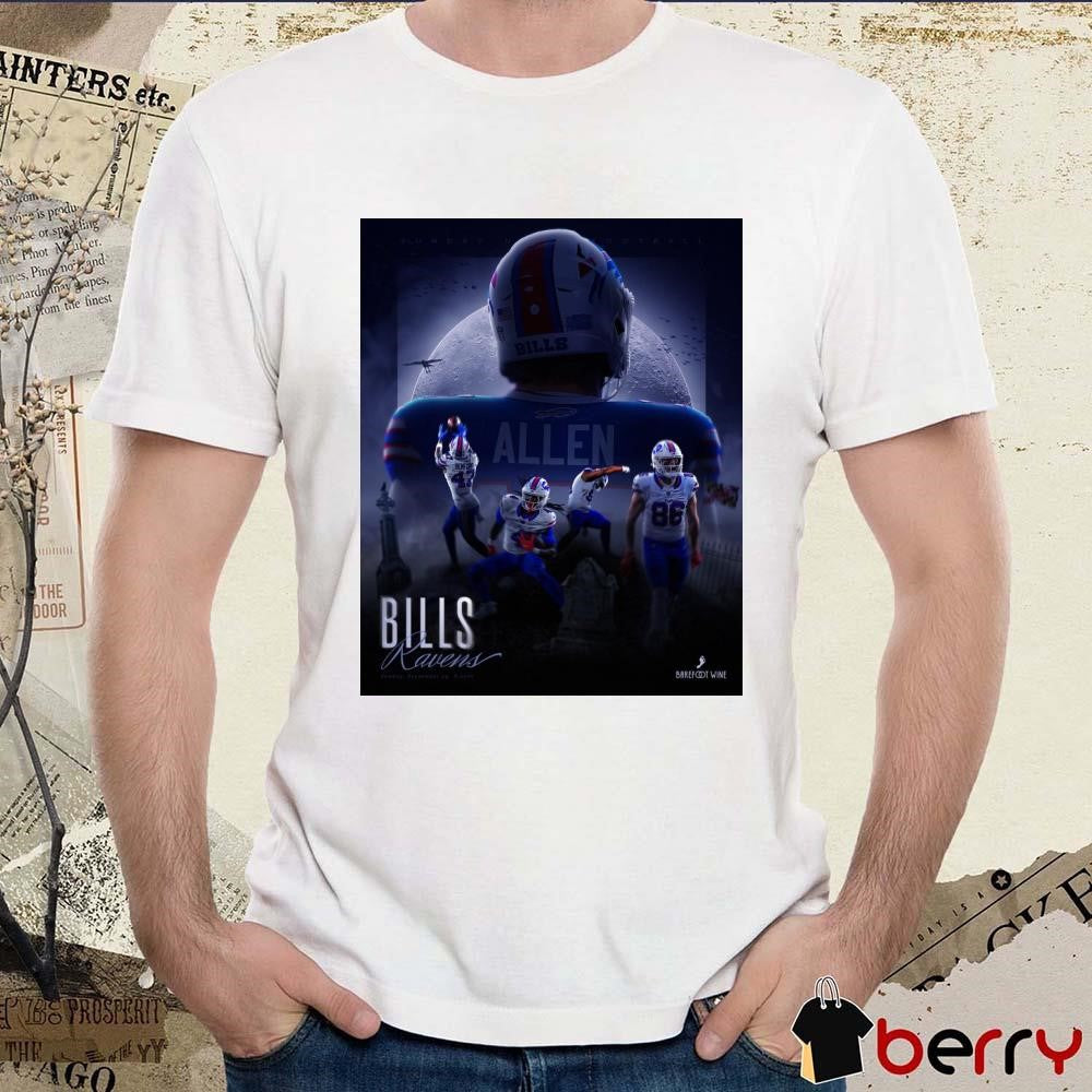 Buffalo Bills Vs Baltimore Ravens September 29- 024 In Baltimore MD Tour Poster t-shirt