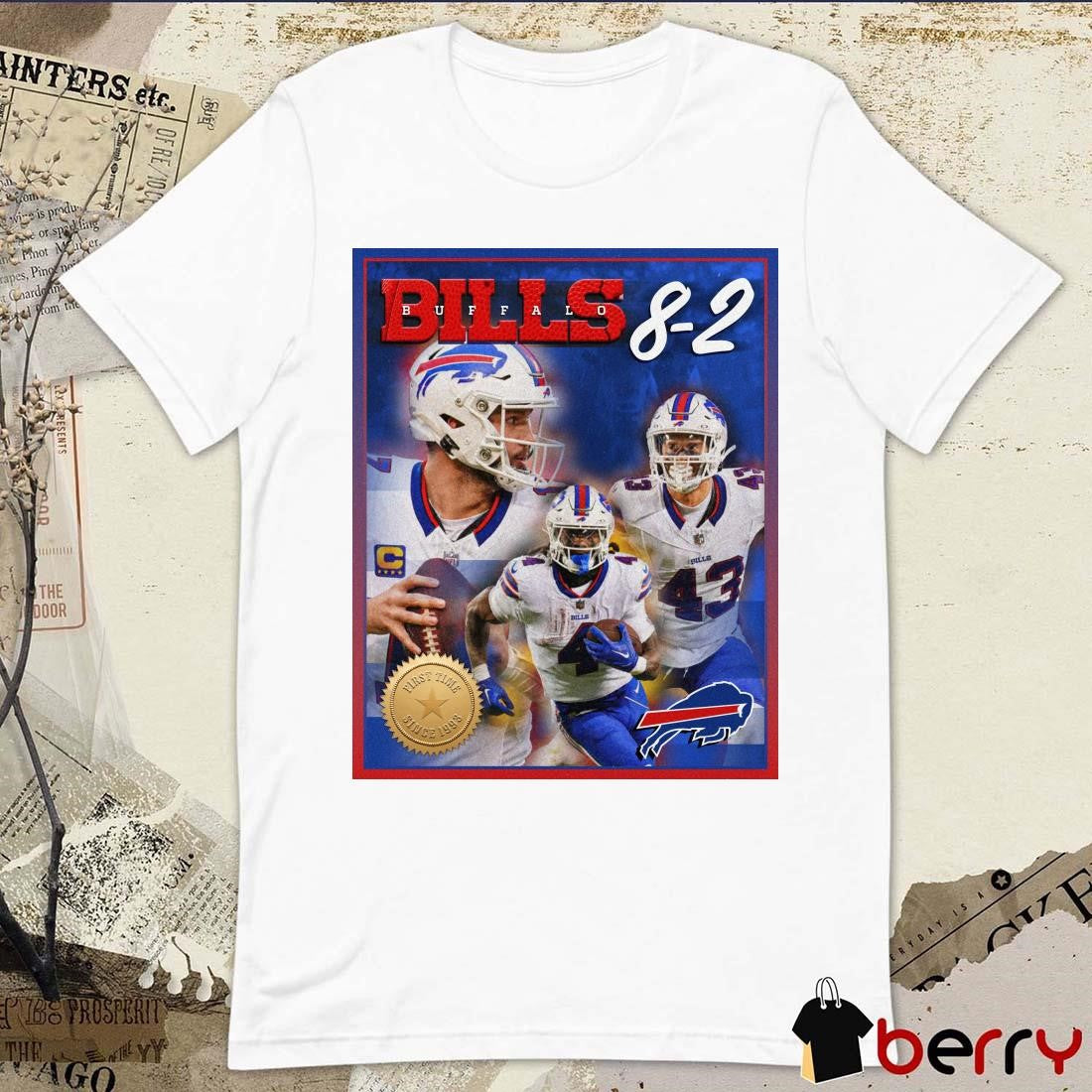 Buffalo Bills vs Indianapolis Colts 8 – 2 First Time Since 1993 Poster t-shirt
