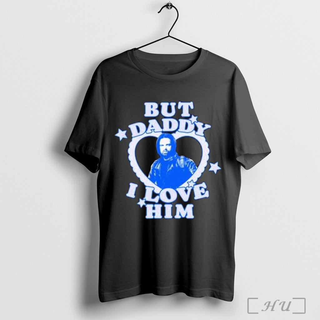 Official But Daddy I Love Him Bucky Barnes T Shirt