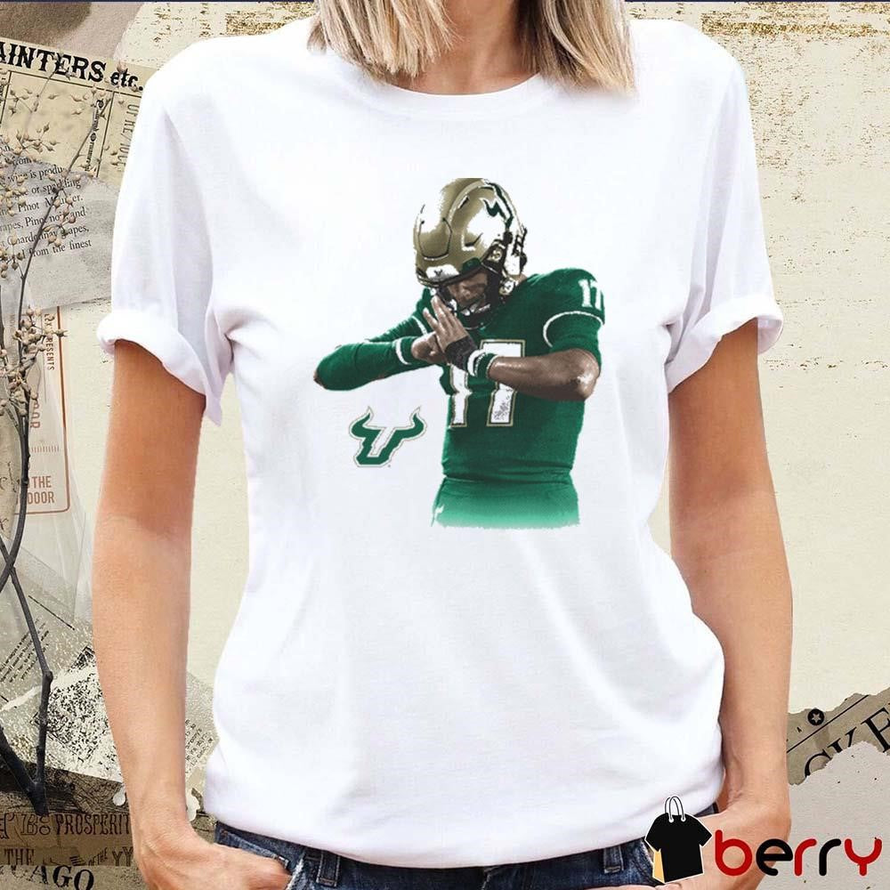 Byrum Brown South Florida Bulls Portrait t-shirt