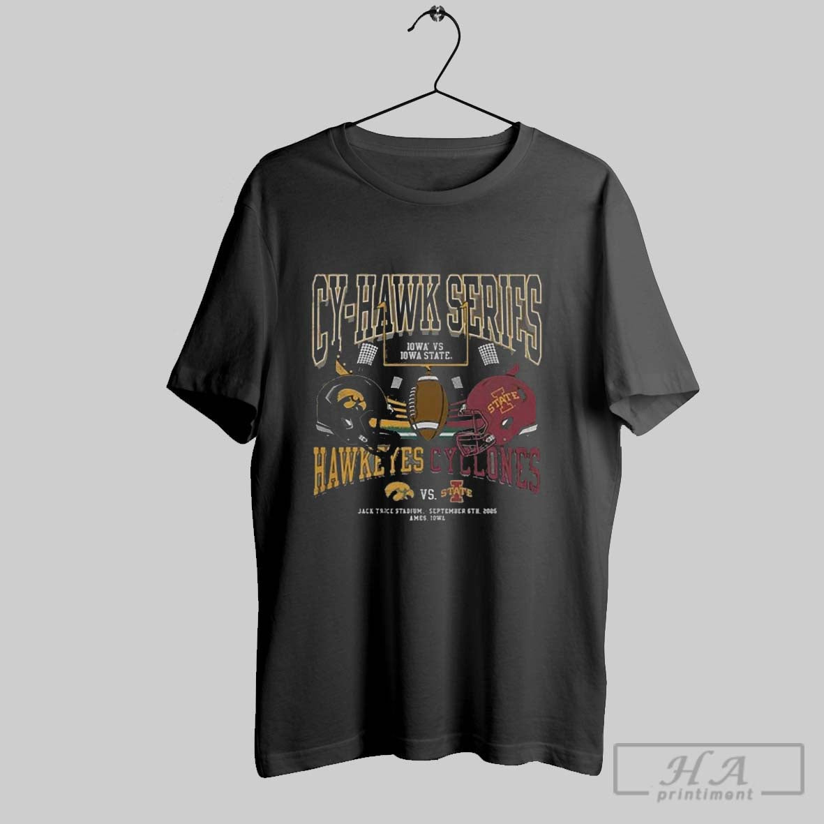 Official Cy Hawk Series 2025 Hawkeyes Vs Cyclones T