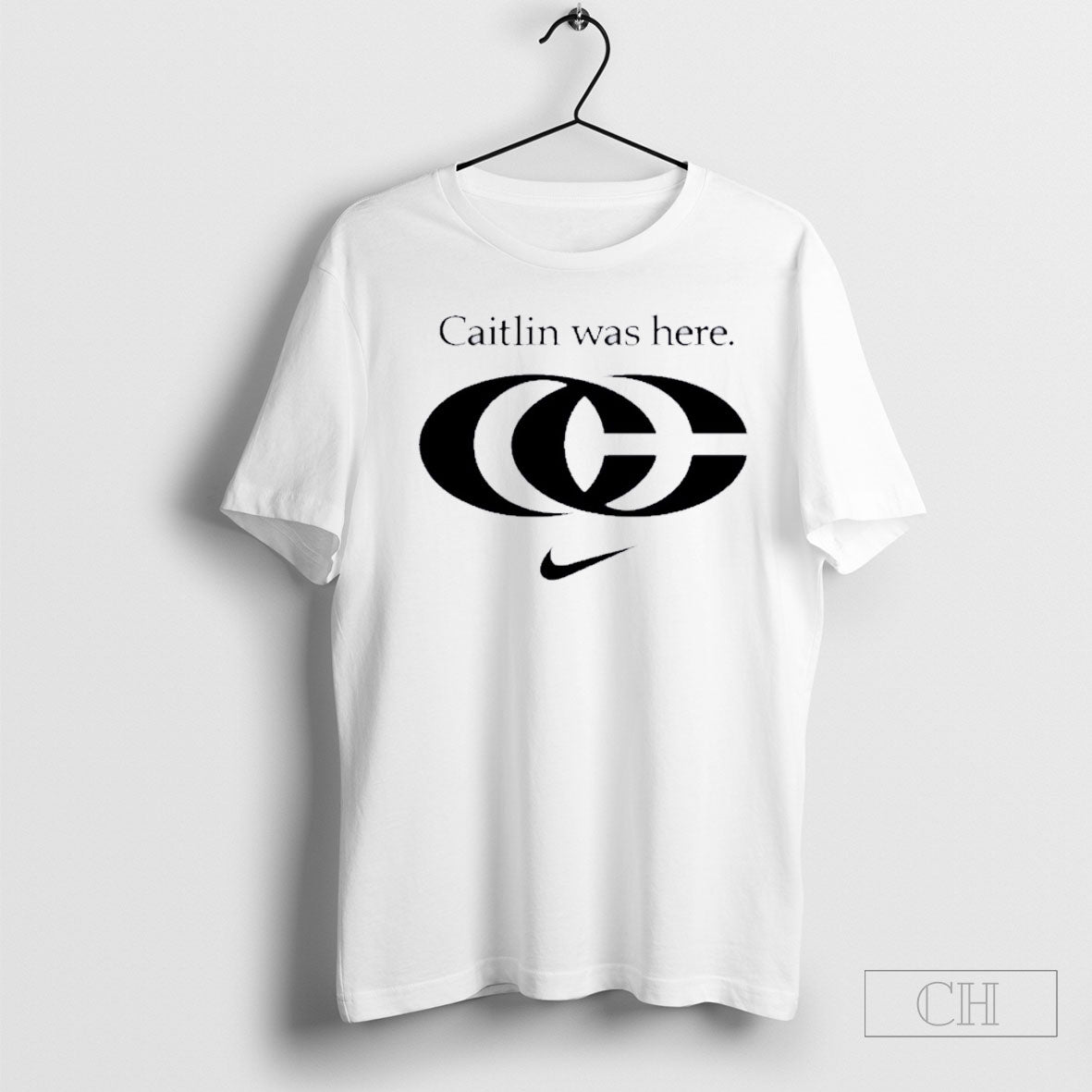 Official Caitlin Clark Signature Logo Fever Vs Storm T Sweater