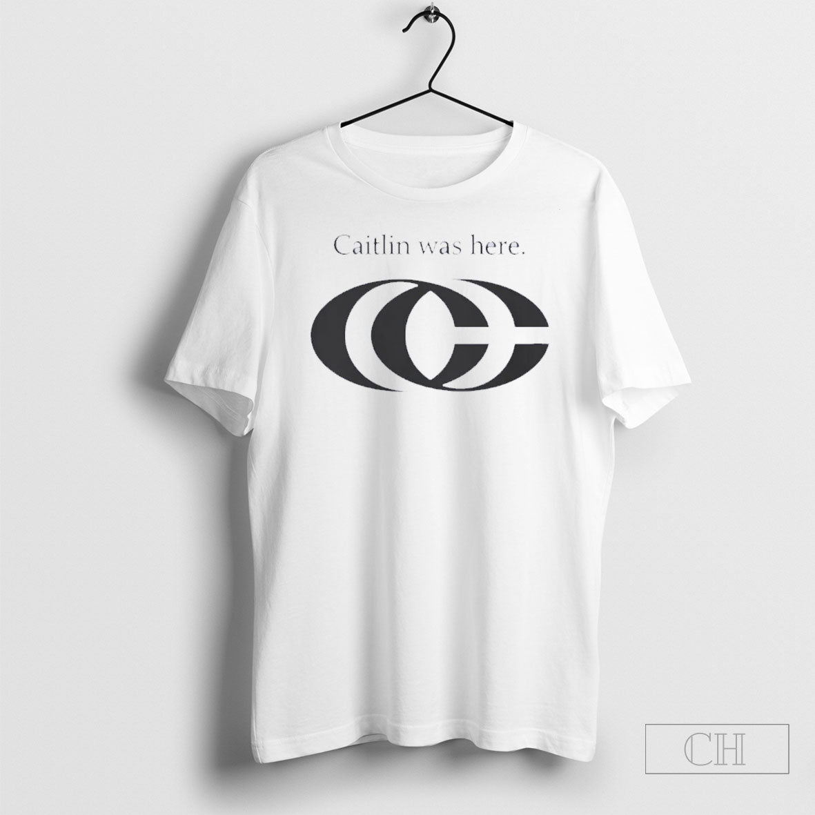 Official Caitlin Was Here New Logo T Sweater