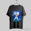 Official Cal Raleigh Seattle Mariners 56 Home Runs Mlb Baseball 2025 Unisex
