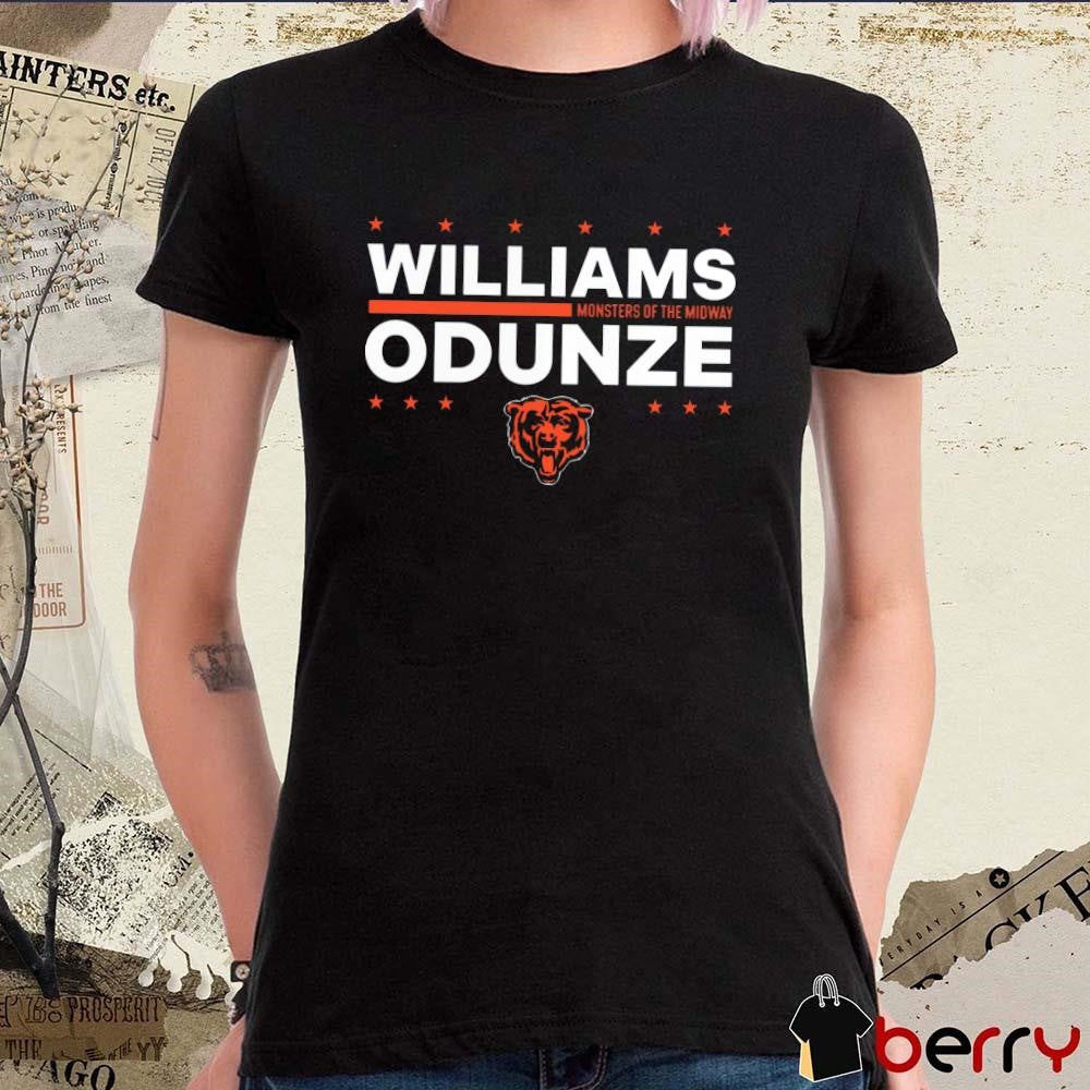 Caleb Williams And Rome Odunze Chicago Bears Election Players Monsters Of The Midway t-shirt