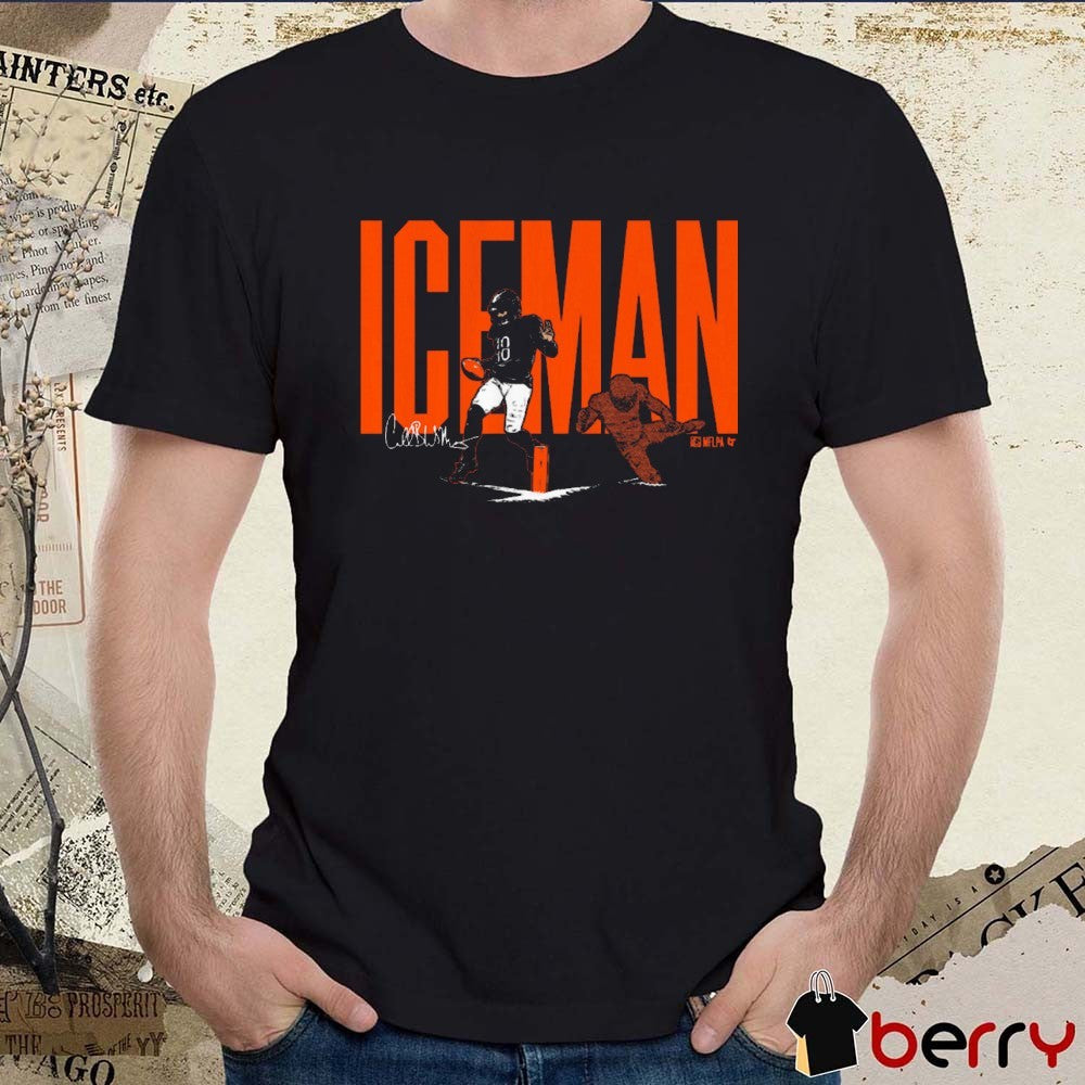 Caleb Williams Iceman Chicago Bears Signature t-shirt