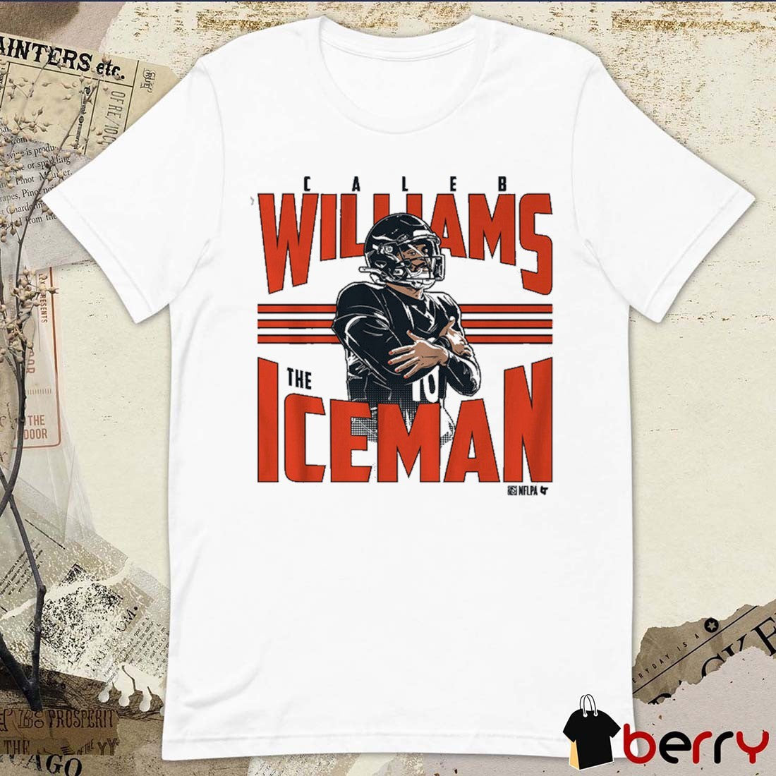 Caleb Williams The Iceman Celebration Chicago Bears NFL t-shirt