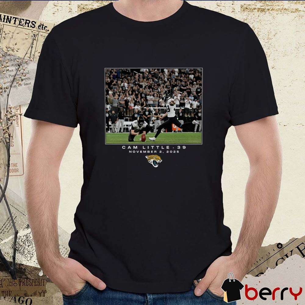 Cam Little Jacksonville Jaguars NFL Flash Features Week 9 November 2 2025 t-shirt
