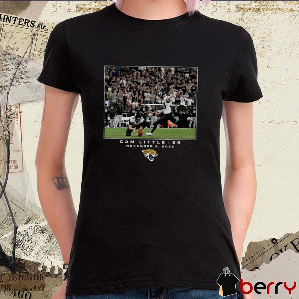 Cam Little Jacksonville Jaguars NFL Flash Features Week 9 November 2 2025 t-shirt
