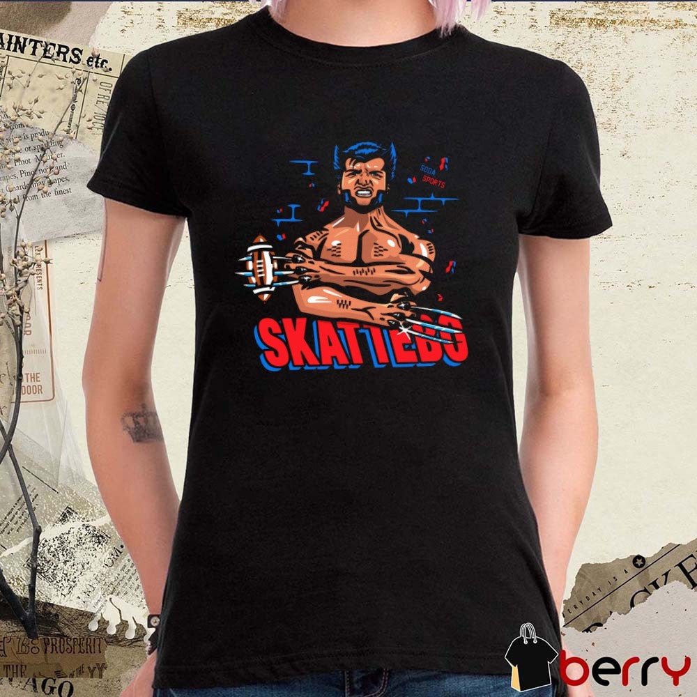 Cam Skattebo New York Giants Xmen Wolverine Fanart t-shirt