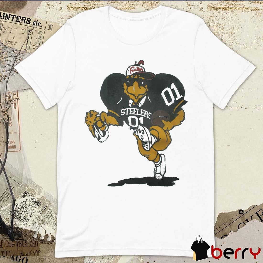 Camiseta De Los Frickers Pittsburgh Steelers NFL Jersey Pollo Ohio Restaurante t-shirt