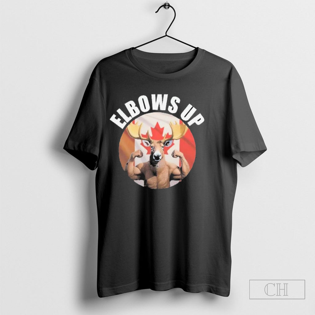Official Canada Strong Elbows Up Animals Flag