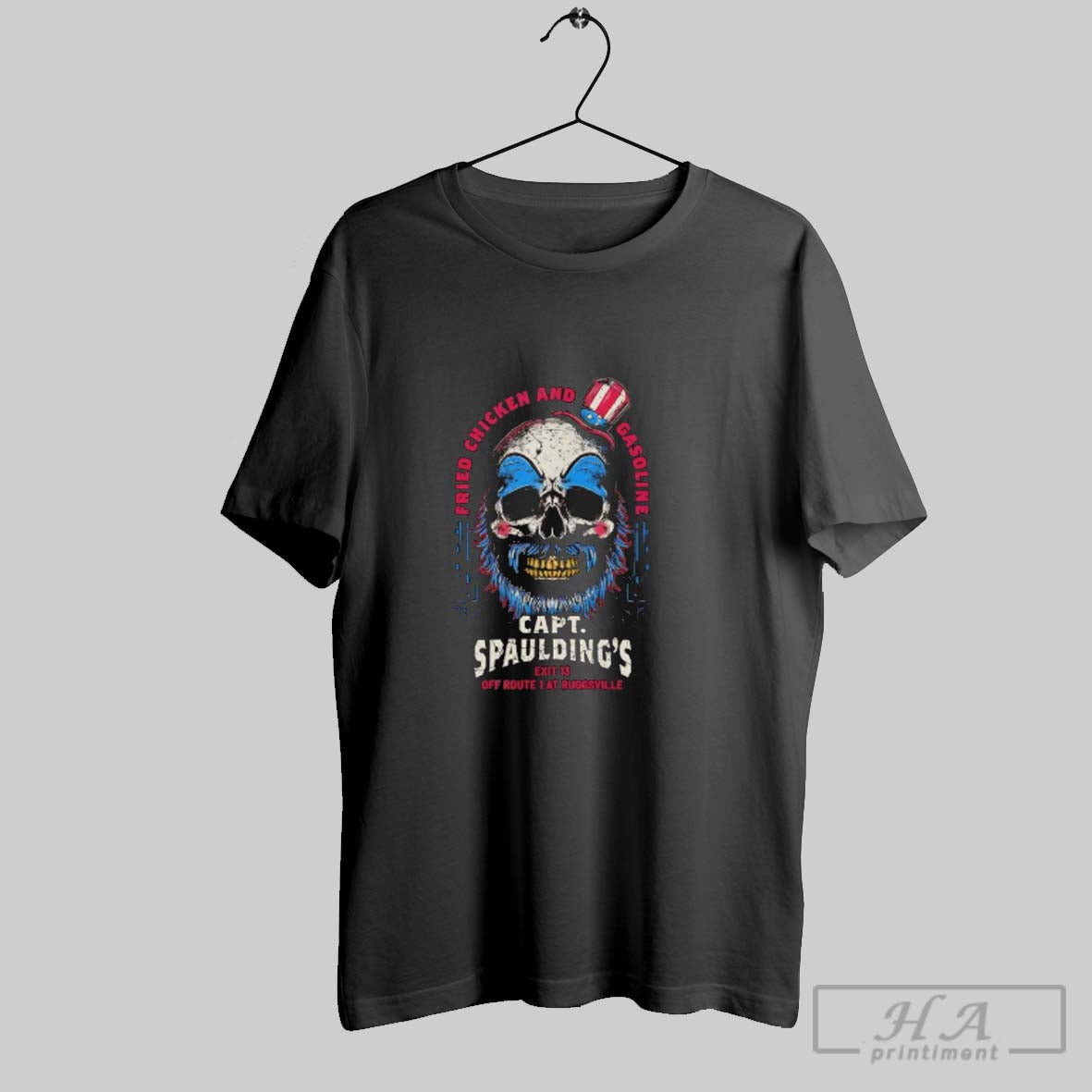 Official Captain Spauldings Fried Chicken And Gasoline