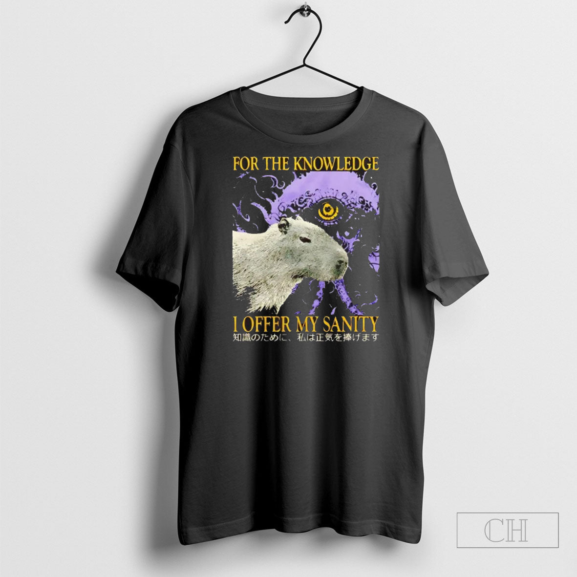 Official Capybara For The Knowledge I Offer My Sanity Sweater