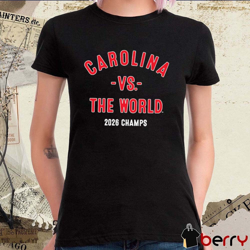 Carolina Hurricanes NHL Hockey vs. The World 2026 Champs t-shirt