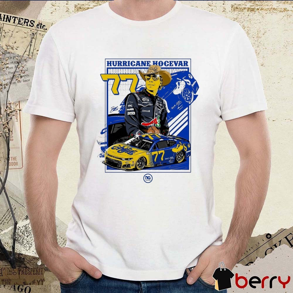 Carson Hocevar Hurricane Hocevar NASCAR Darlington Raceway Art Signature t-shirt