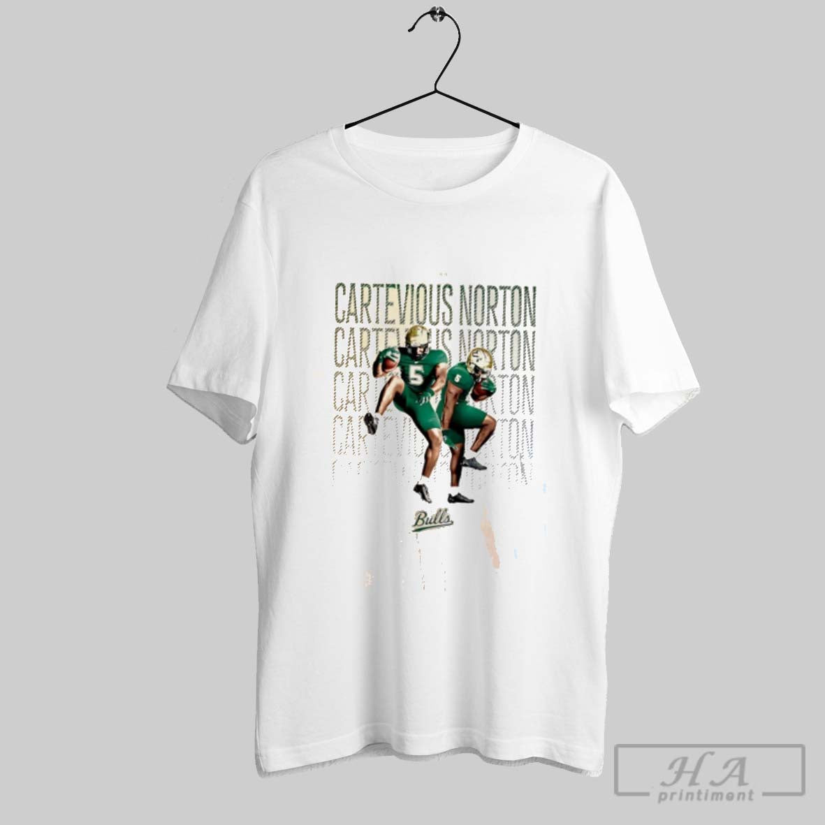 Official Cartevious Norton South Florida Bulls Illustrated