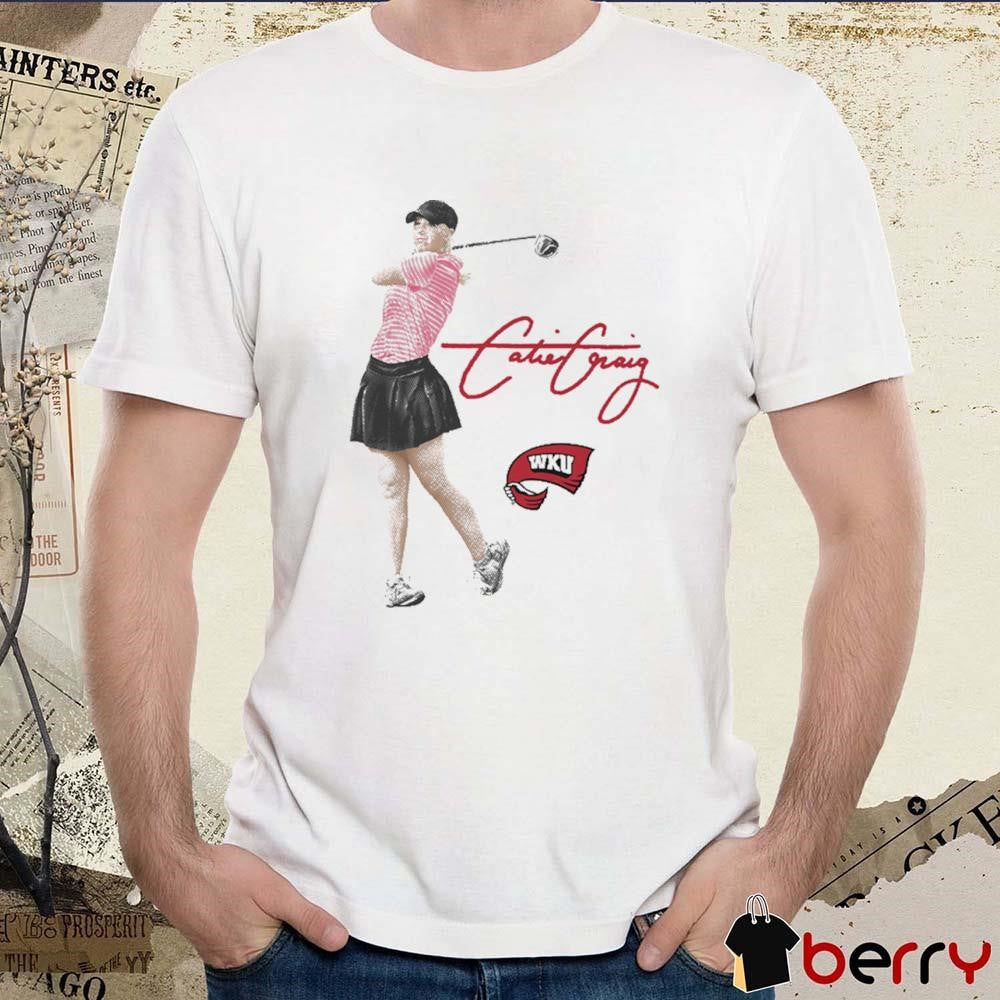 Catie Craig Portrait WKU Signature Painting t-shirt