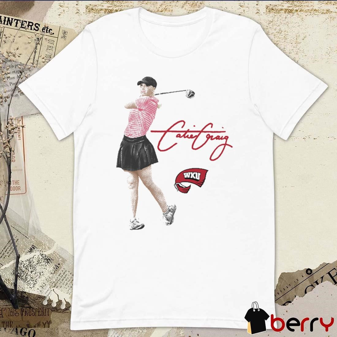 Catie Craig Portrait WKU Signature Painting t-shirt