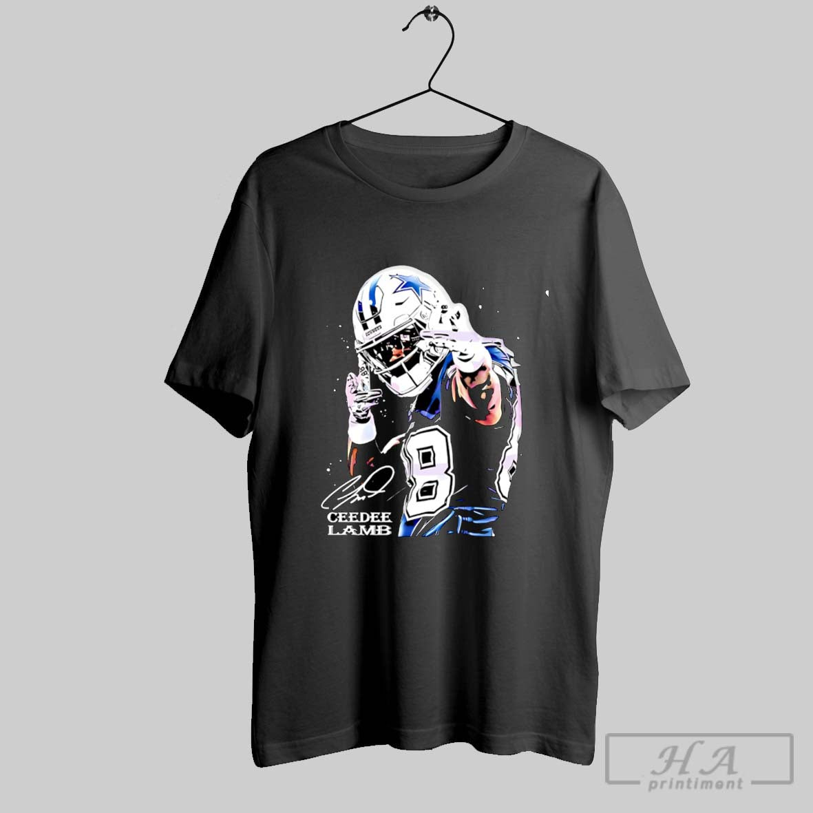 Official Ceedee Lamb Dallas Cowboys Rookie Wide Receiver Signature
