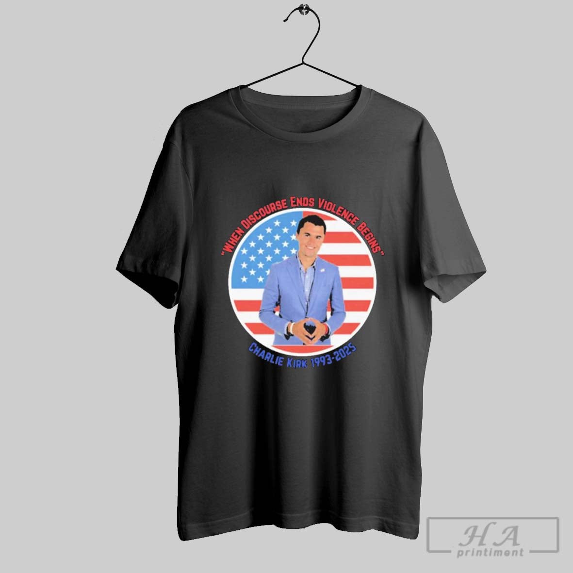 Official Charlie Kirk 1993 2025 When Discaurse Ends Violence Begins