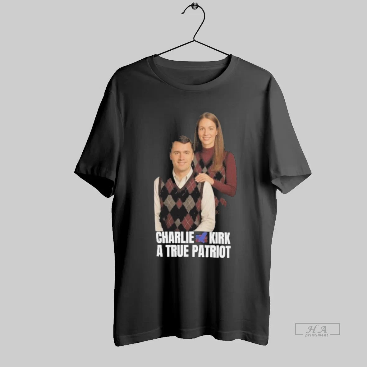 Official Charlie Kirk And His Wife Erika Lane Frantzve A True Patrio