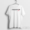 Official Charlie Kirk Freedom Signature Shirt