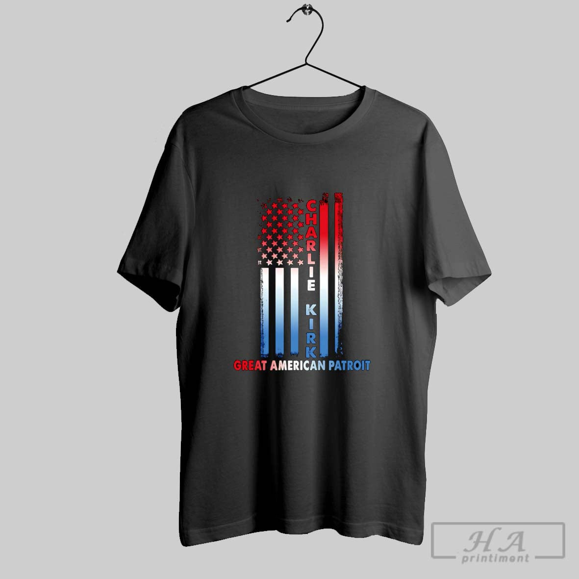 Official Charlie Kirk Great American Patriot Usa Flag