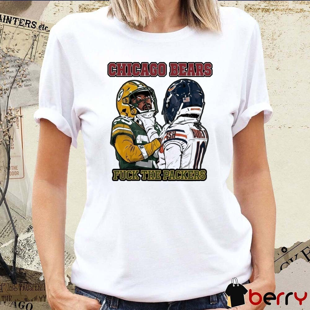 Chicago Bears Fuck The Packers Rivalry Clash Gameday Football t-shirt