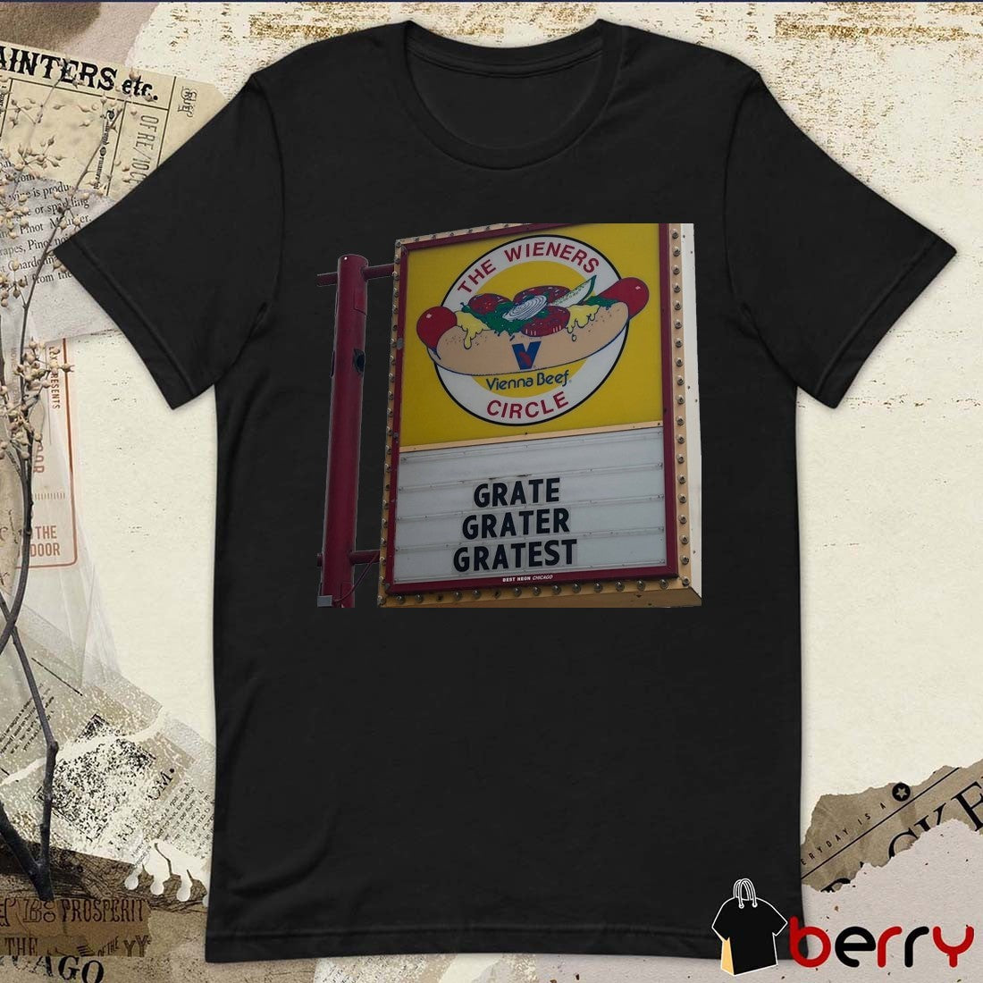Chicago Bears The Wieners Circle Grate Grater Gratest t-shirt